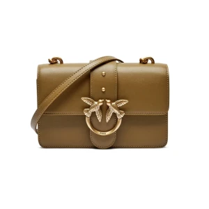 Pinko Skórzana torebka na ramię LOVE ONE MINI