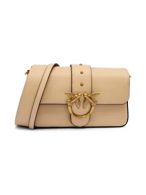 Pinko Skórzana torebka na ramię LOVE ONE MINI