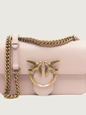 Pinko Skórzana torebka na ramię LOVE ONE MINI