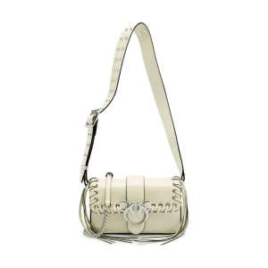 Pinko Skórzana torebka na ramię LOVE ONE MINI