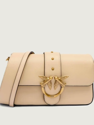 Pinko Skórzana torebka na ramię LOVE ONE MINI