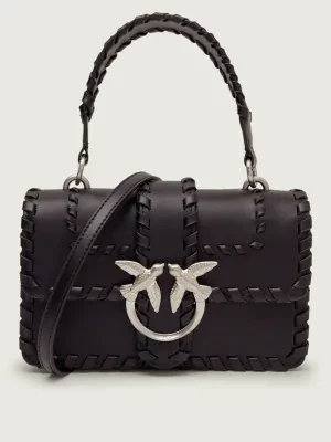Pinko Skórzana torebka na ramię LOVE ONE MINI CL