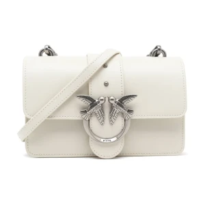 Pinko Skórzana torebka na ramię LOVE ONE MINI CL PLTT