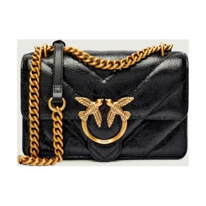 Pinko Skórzana torebka na ramię LOVE ONE MINI DC