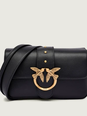 Pinko Skórzana torebka na ramię LOVE ONE MINI SLOUCHY