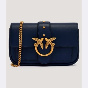 Pinko Skórzana torebka na ramię LOVE ONE POCKET