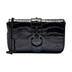 Pinko Skórzana torebka na ramię LOVE ONE POCKET C