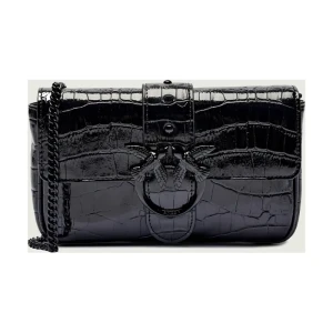 Pinko Skórzana torebka na ramię LOVE ONE POCKET C