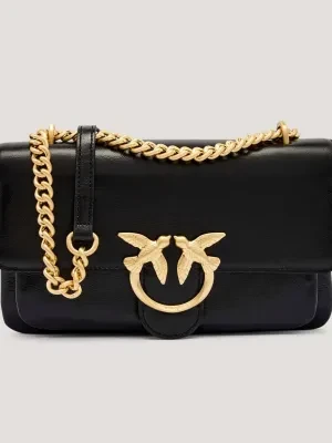 Pinko Skórzana torebka na ramię LOVE ONE SOFT MINI