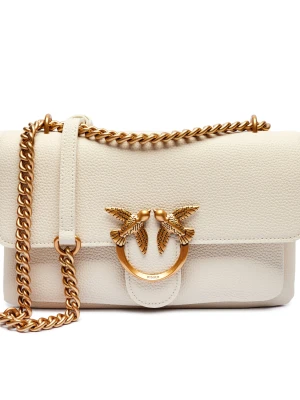 Pinko Skórzana torebka na ramię LOVE ONE SOFT MINI