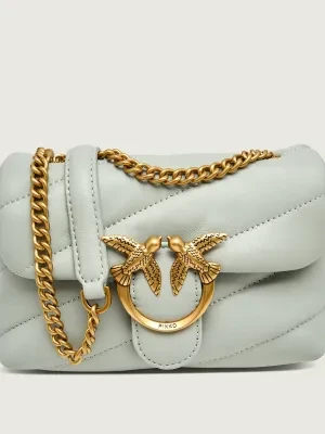 Pinko Skórzana torebka na ramię Love Puff Baby