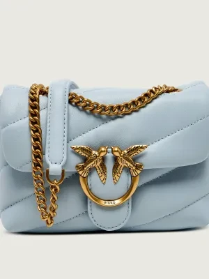 Pinko Skórzana torebka na ramię Love Puff Baby