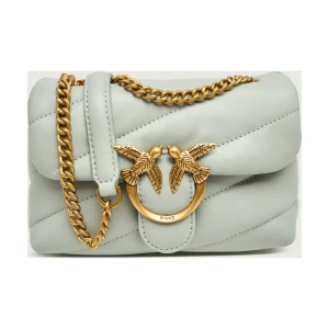 Pinko Skórzana torebka na ramię Love Puff Baby