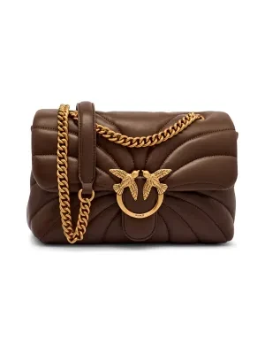 Pinko Skórzana torebka na ramię LOVE PUFF CLASSIC CL