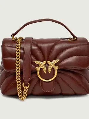 Pinko Skórzana torebka na ramię LOVE PUFF CLASSIC CL