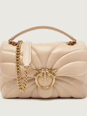 Pinko Skórzana torebka na ramię LOVE PUFF CLASSIC CL