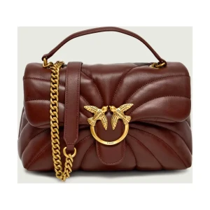 Pinko Skórzana torebka na ramię LOVE PUFF CLASSIC CL