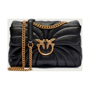 Pinko Skórzana torebka na ramię LOVE PUFF CLASSIC CL