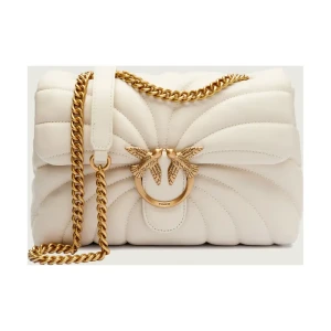 Pinko Skórzana torebka na ramię LOVE PUFF CLASSIC CL