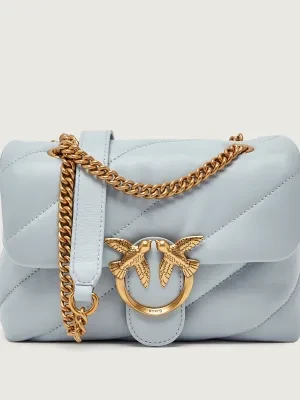 Pinko Skórzana torebka na ramię LOVE PUFF MINI