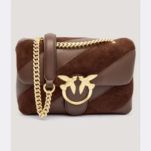 Pinko Skórzana torebka na ramię LOVE PUFF MINI CL