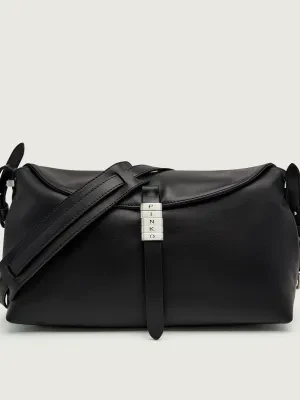 Pinko Skórzana torebka na ramię NEW SADDLE CLASSIC