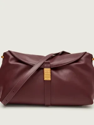 Pinko Skórzana torebka na ramię NEW SADDLE CLASSIC