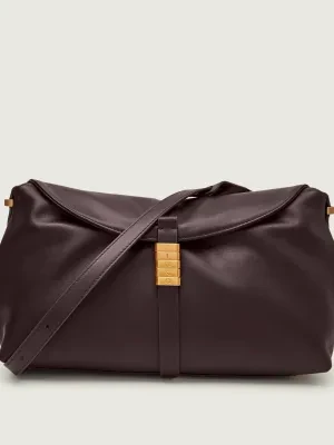 Pinko Skórzana torebka na ramię NEW SADDLE CLASSIC