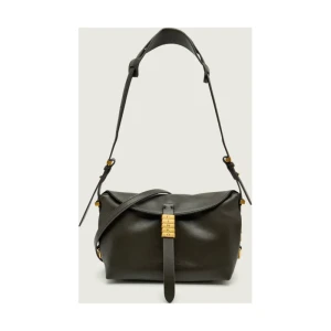 Pinko Skórzana torebka na ramię SADDLE MINI