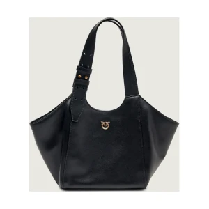 Pinko Skórzana torebka na ramię TOTE MINI