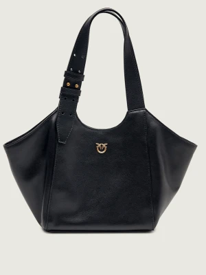 Pinko Skórzana torebka na ramię TOTE MINI