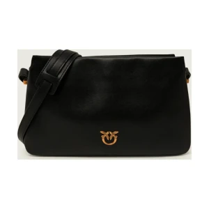 Pinko Skórzana torebka na ramię TRIPLET MINI