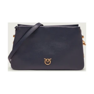 Pinko Skórzana torebka na ramię TRIPLET MINI