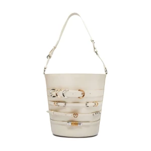 Pinko Skórzana torebka na ramię VITELLO