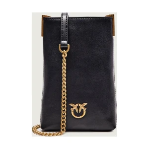 Pinko Skórzana torebka na telefon