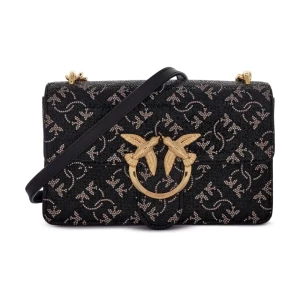 Pinko Skórzana torebka wieczorowa LOVE ONE MINI LIGHT CL