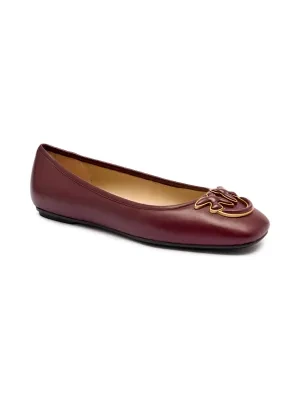Pinko Skórzane baleriny MAX 03
