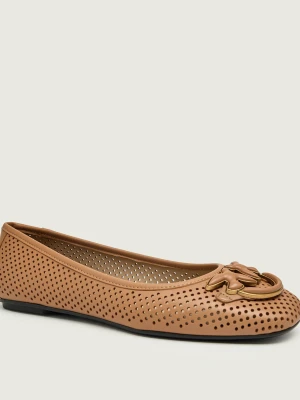 Pinko Skórzane baleriny MAX 11