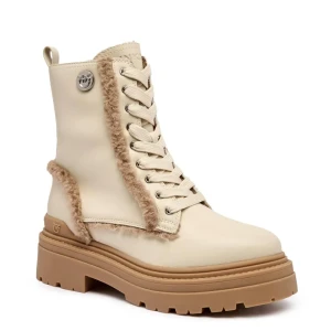 Pinko Skórzane botki MIA 18 | shearling