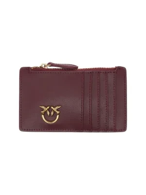 Pinko Skórzane etui na karty AIRONE