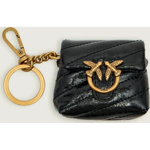 Pinko Skórzane etui na słuchawki AIRPODS LOVE PUFF