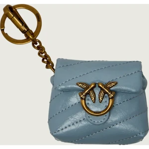 Pinko Skórzane etui na słuchawki AIRPODS LOVE PUFF