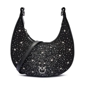 Pinko Skórzane hobo BRIOCHE MINI