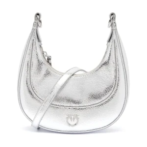 Pinko Skórzane hobo BRIOCHE MINI