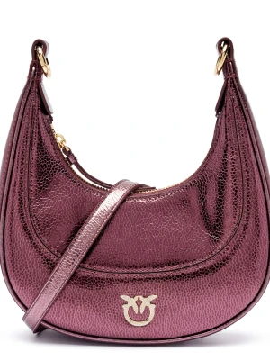 Pinko Skórzane hobo BRIOCHE MINI