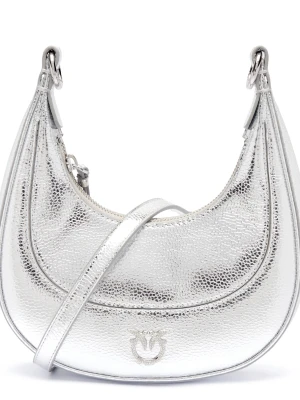 Pinko Skórzane hobo BRIOCHE MINI