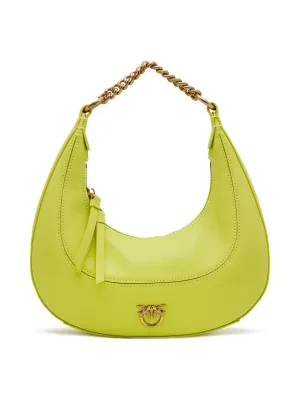 Pinko Skórzane hobo brioche mini morb