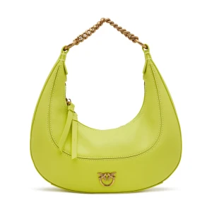 Pinko Skórzane hobo brioche mini morb