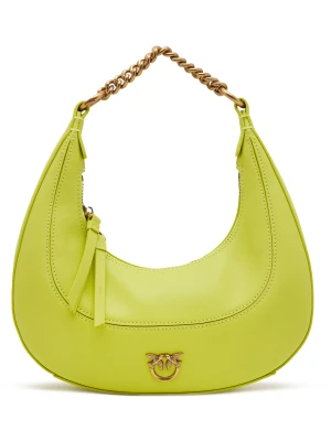 Pinko Skórzane hobo brioche mini morb