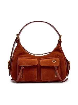 Pinko Skórzane hobo CARGO CLASSIC